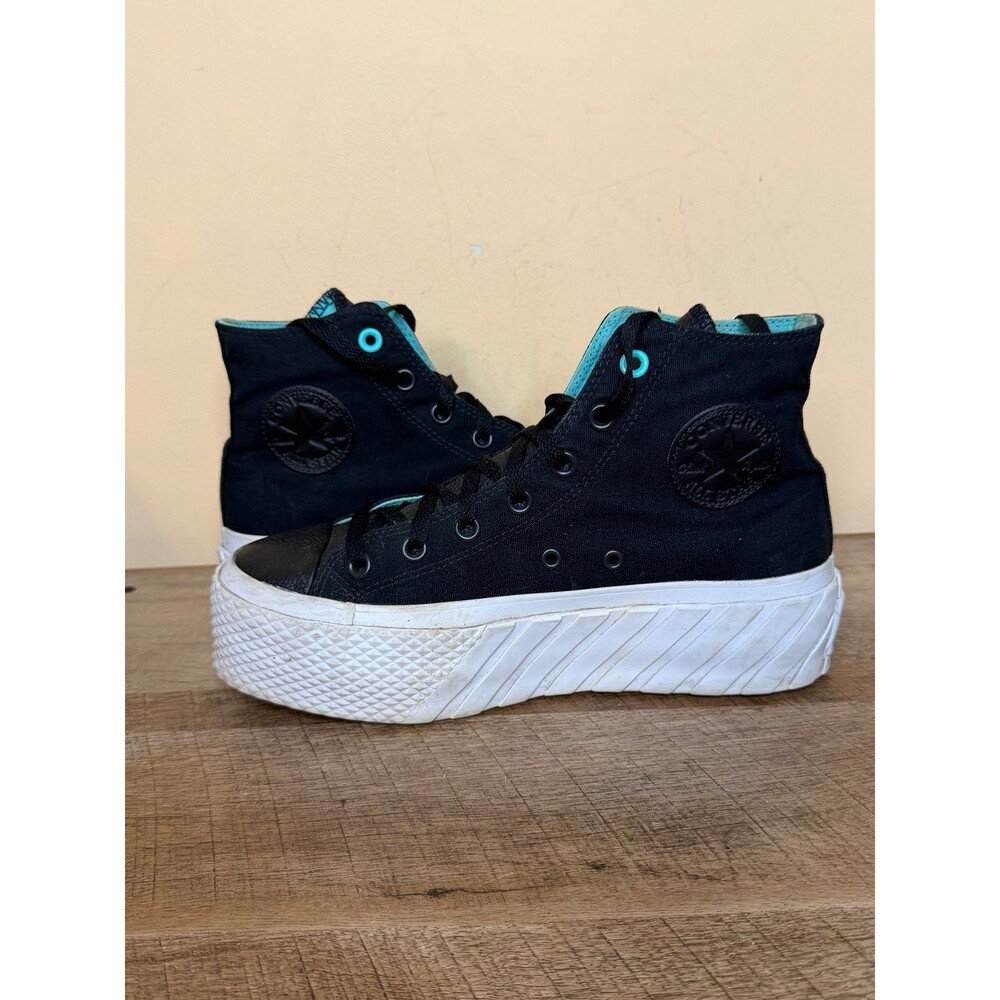 Converse Chuck Taylor All Star Lift 2X High platform sneakers size 9 shoes